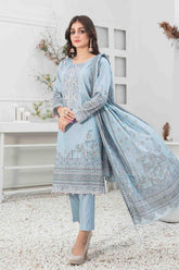 Mehmal by Tawakkal Unstitched 3 Piece Lawn Suit-M-8914