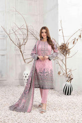 Aiyleen by Tawakkal Unstitched 3 Piece Emb Lawn Print Collection'2023-A-8992