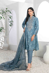 Mirari by Tawakkal Unstitched 3 Piece Broshia Banarsi Lawn Suit-MBB-9142