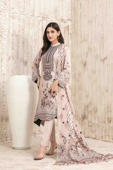 Sersha by Tawakkal Unstitched 3 Piece Broshia Digital Print Lawn Suit-S-9153