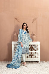 Dareen by Tawakkal Unstitched 3 Piece Emb Boring Lawn Suit-D-9194
