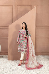 Dareen by Tawakkal Unstitched 3 Piece Emb Boring Lawn Suit-D-9198