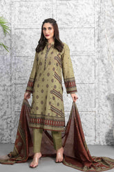 Milan by Tawakkal Unstitched 3 Piece Digital Print Slub Lawn Suit-M-9214