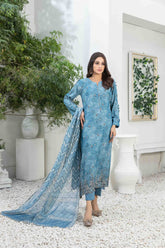 Nairah by Tawakkal Unstitched 3 Piece Broshia Banarsi Lawn Suit-NBB-9271