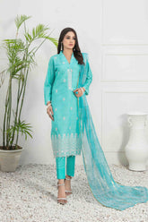 Nairah by Tawakkal Unstitched 3 Piece Broshia Banarsi Lawn Suit-NBB-9273