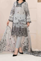 Roha By Tawakkal Unstitched 3 Piece Digital Lawn Suit-D-9322
