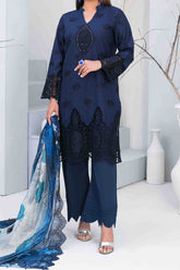 Gulmira By Tawakkal Unstitched 3 Piece Emb Lawn Suit-D-9353