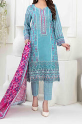 Afsara By Tawakkal Unstitched 3 Piece Digital Lawn Suit-D-9382