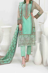 Afsara By Tawakkal Unstitched 3 Piece Digital Lawn Suit-D-9384