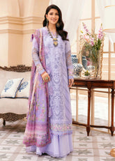 Noor by Sadia Asad Unstitched Eid Laserkari Lawn Collection'2022-D-12