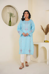 Qurb Stitched 2 Piece Summer Collection'2025-Dove