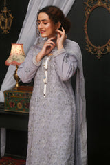 Threads & Weaves 3 PC - Embroidered Lawn Suit-L23208