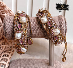 Made For Her-Pearly Clasp Openable Bangles - Openable - KSH1104