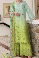 Noor By Saadia Asad Unstitched 3 Piece Luxury Chikankari Lawn'2024-D-05-A