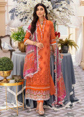 Noor by Sadia Asad Unstitched Eid Laserkari Lawn Collection'2022-D-08