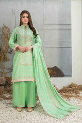 Frey by Tawakkal Unstitched 3 Printed & Emb Lawn Suit-FT-8646
