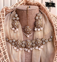 Made For Her-Zarqash Choker Set - KSH1127