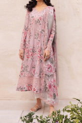 Dahlia by Iznik Unstitched 3 Piece Printed Lawn Suit-DL-09-Whisper