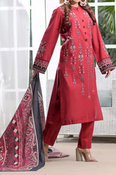 Rafia Khas Unstitched 3 Piece Embroidered Khaddar Collection'2022-UN-DPKH-26