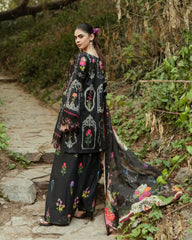 Gul Bahar By Inara Stitched 3 Piece Summer Suit-IXORA DR-11