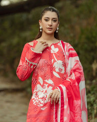 Gul Bahar By Inara Stitched 3 Piece Summer Suit-AZALEA DR-06