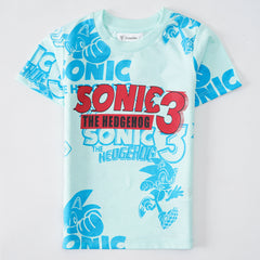 Kjunction Boys Half Sleeves-Printed T-Shirt