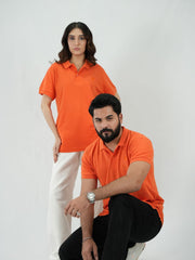 Mercato Orange Polo Shirt
