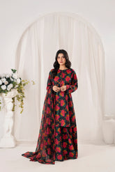 Feathers Unstitched 3 Piece Digital Printed Lawn Summer Suit-BRILLEX-FT714