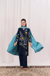 Feathers Unstitched Winter Arrivals Suit-MIREVE-FT557
