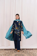 Feathers Unstitched Winter Arrivals Suit-MIREVE-FT557