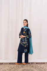 Feathers Unstitched Winter Arrivals Suit-MIREVE-FT557