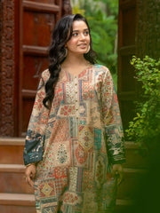 Tng By Md Stitched Baag Collection-Rukhsaar | 2 Piece | Printed | Beige