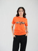 Mercato Round Neck Orange Shirt