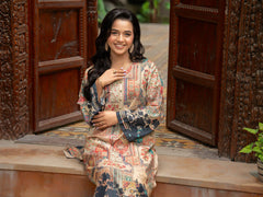 Tng By Md Stitched Baag Collection-Rukhsaar | 2 Piece | Printed | Beige