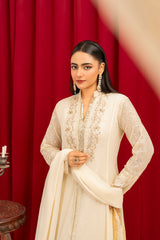 Manahils Stitched Formals K-147-Off White