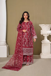 Midway Arts Stitched 3 Piece Formals Collection'2026-3-pc-chiffon-gharara-set