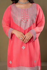 Midway Arts Stitched 3 Piece Formals Collection'2026-embroidered-chiffon-gharara-suit-3-pcs