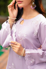 Tng By MD Stitched Bahar Collection-Banafshan (Lilac)