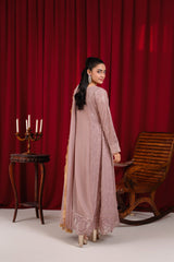 Manahils Stitched Formals K-136-Tea Rose