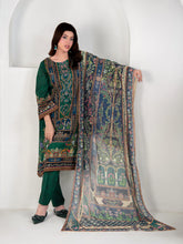 Tng By Md Stitched 3 Piece-Gulposh | 3 Piece | Printed | Green