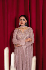 Manahils Stitched Formals K-136-Tea Rose