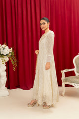 Manahils Stitched Formals K-136-Off White