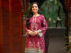 Tng By Md Stitched Baag Collection-Zareen | 2 Piece |Printed | Maroon