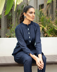Bayaan By Mashrib Stitched 2 Piece Summer Suit-Aitbaar - 2pc