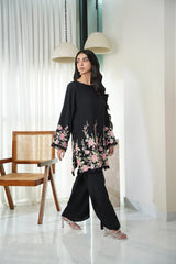 Dhaga Stitched 2 Piece Lawn Suit-Drizzling Glimmer