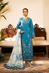 Zarposh Unstitched 3 Piece Lawn Collection-Azal