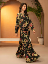 Tng By Md Stitched Baag Collection-Sargoshi | Gharara | Black