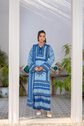 Saqafat By Abeera Exclusive Stitched Poly Lawn Suit-SQ-05