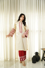 Dhaga Stitched 2 Piece Co Ords Summer Collection'2025-Regal Mosaic