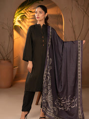 Tng By MD Shawl Collection-Gehrai (Black)